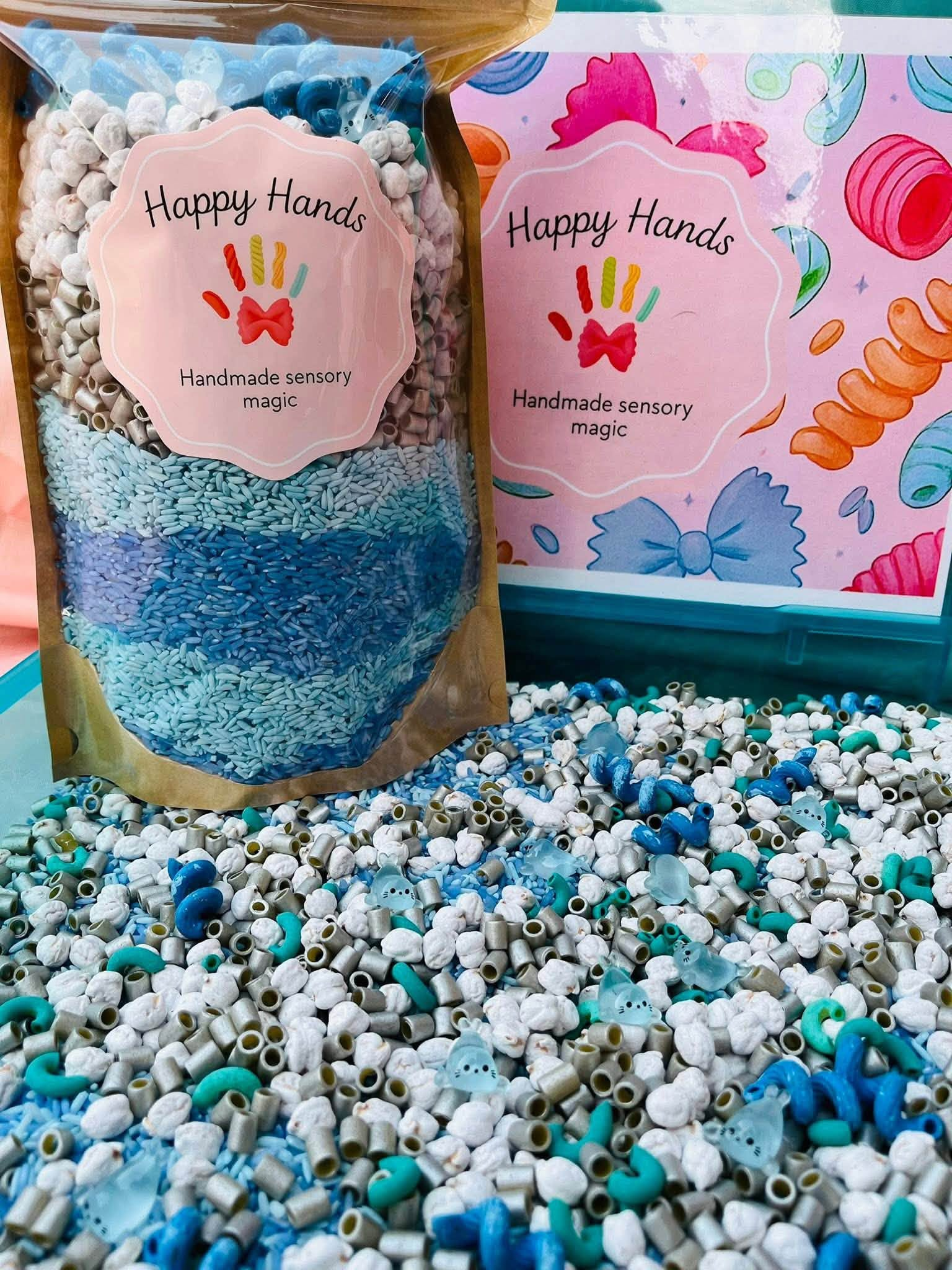 Happy Hands blue sensory kit