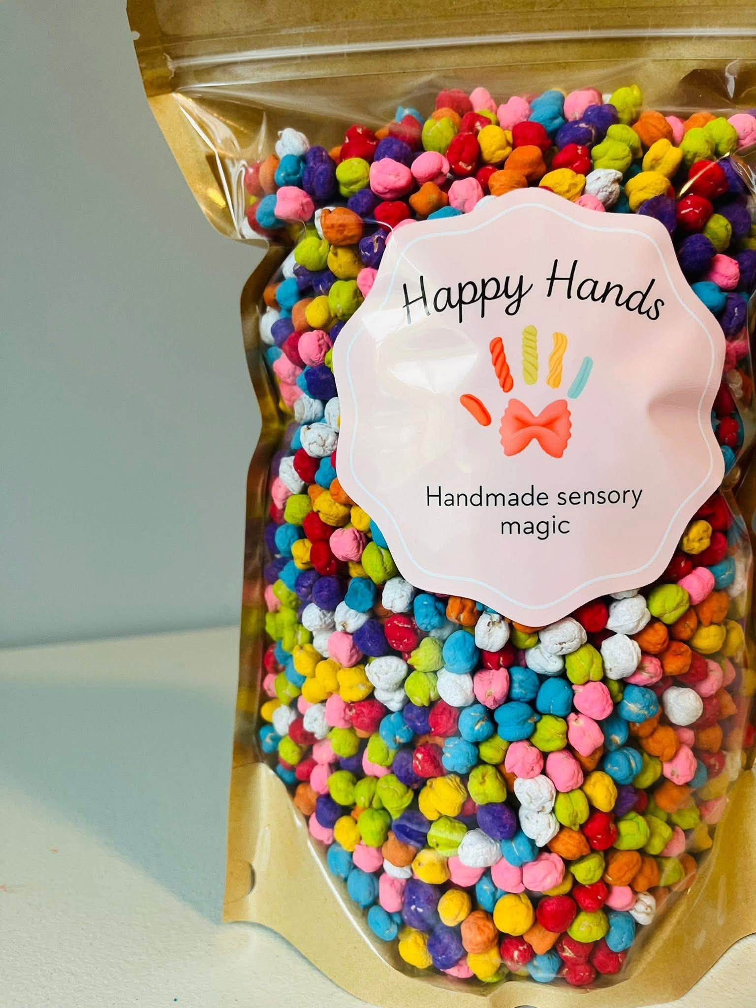 Happy Hands handmade sensory bag